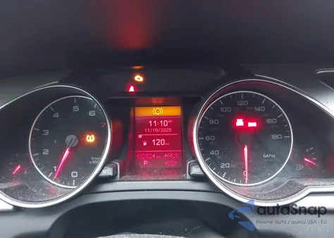 2011 Audi A5 2.0T Premium z USA, uszkodzony, nr VIN WAULFAFRXBA071322